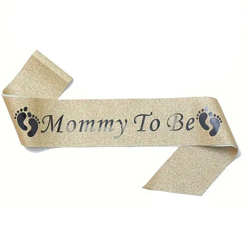 mom to be sash GOLD