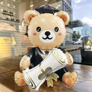 Cute Holding Graduation Certificate Bear Aluminum foil balloon 96.52 Cm
