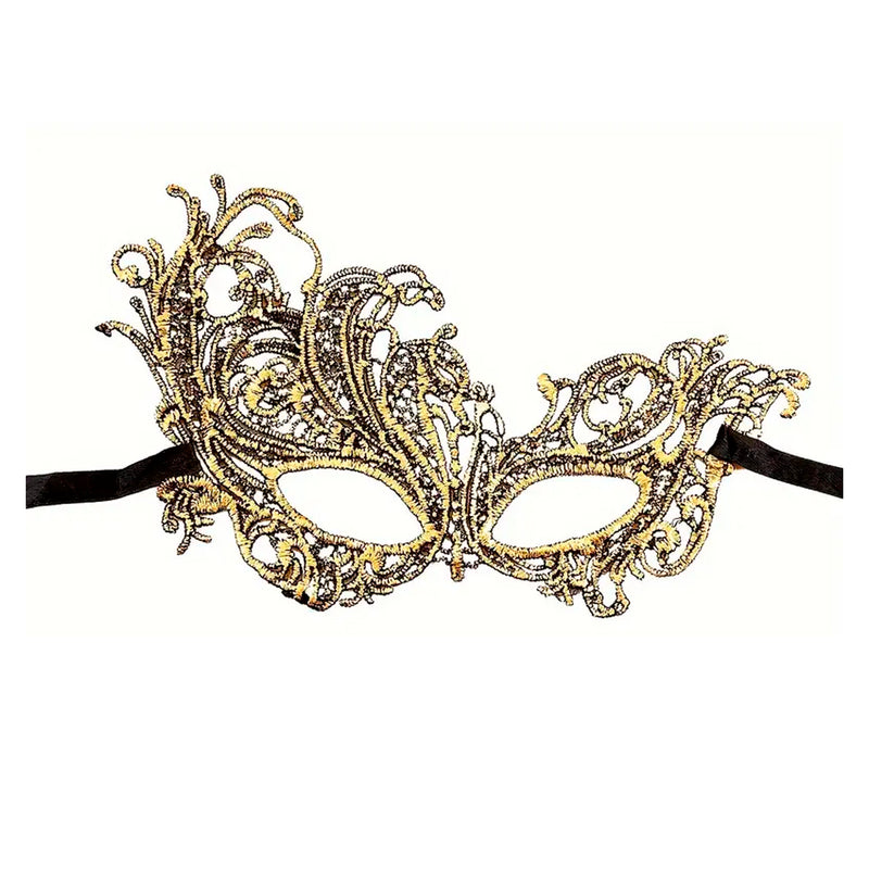 Golden Masquerade Mask