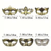 Women'S Decorative Masks, Masquerade gold 1 pc