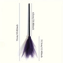 Halloween Witch Broom Stick - Purple
