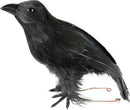 Halloween Realistic Black Raven for Halloween Small Statue