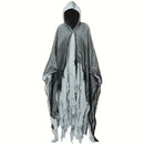 Realistic Skeleton Halloween Cloak with Hood