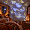 Halloween Dynamic LED Projection Lamp, Halloween Indoor Decorative Projection Night light