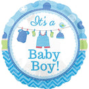 Shower with Love Boy Foil Balloon