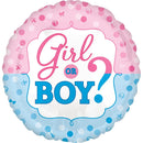 Gender Reveal Foil Balloon