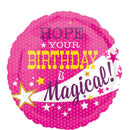 Magical Birthday Foil Balloon 18in
