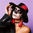 Red Black and White Face paint set of 3 pcs