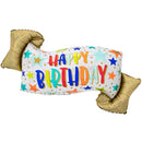 Birthday Banner SuperShape Balloon