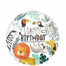 Get Wild Foil Balloon 45cm