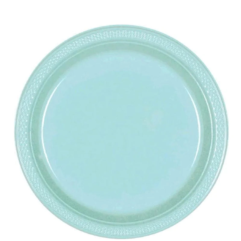 Robin's Egg Blue 9 inch Plates 20 pcs