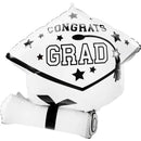 White SuperShape - CONGRATS GRAD