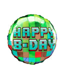 Pixel Party Foil Balloon
