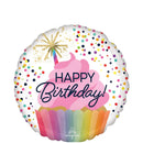 Confetti Sprinkle Birthday Foil Balloon