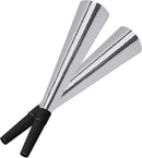 Laser horn silver color 6 pcs