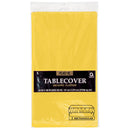 Yellow Sunshine Plastic Table Cover 54 x 108in