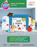 Rent Back to School Backdrop