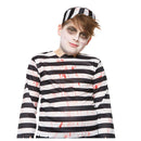 Zombie Prisoner Kids Costume Halloween Dress Up