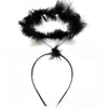 Black Angel Wings 2pcs Set