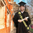 Graduation Cap  Set with 2025 Honor Sash