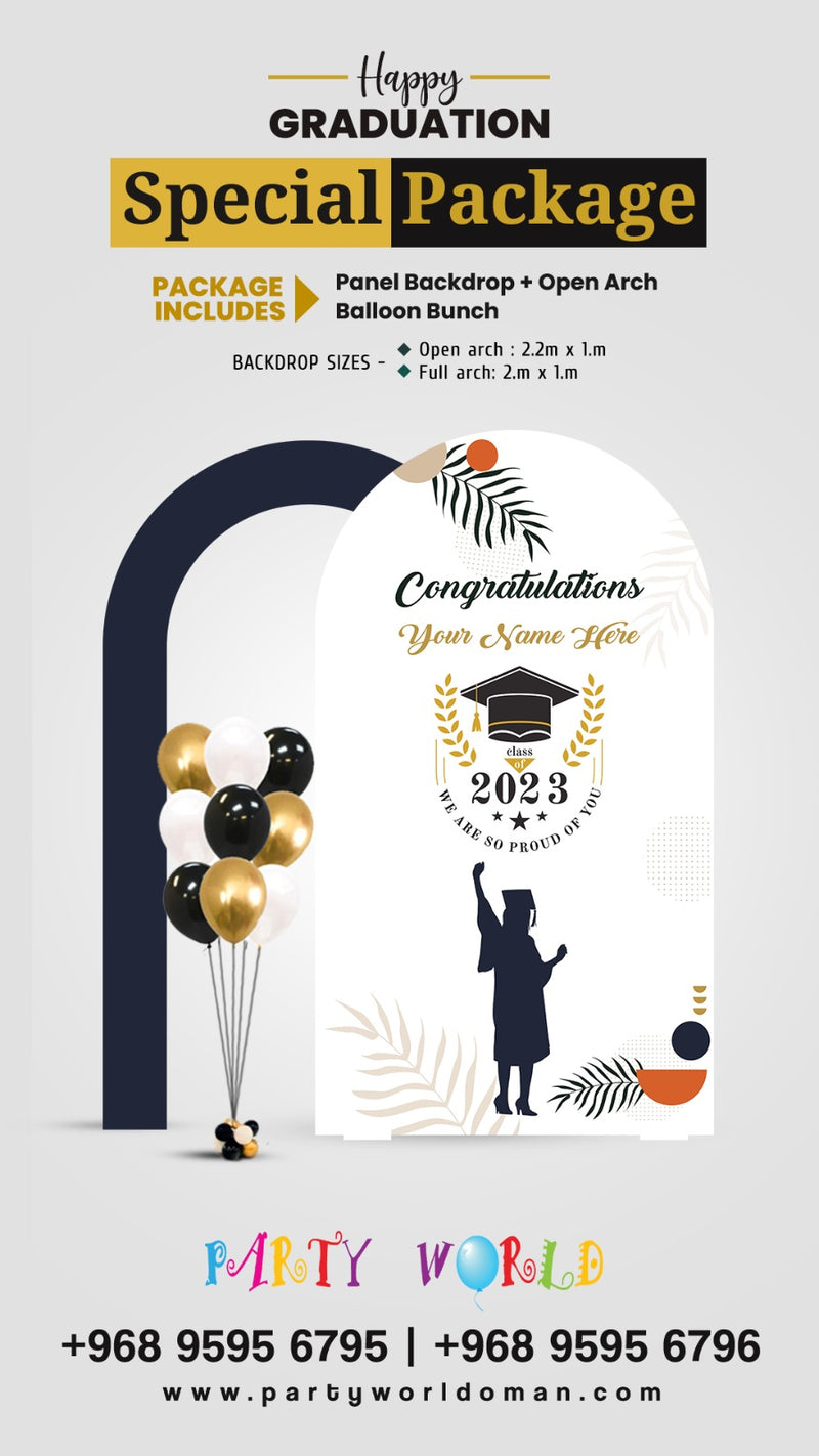 Rent Elegant Graduation Party Package