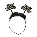 Happy New Year" Tinsel Bopper Headband