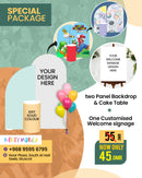 Deluxe Double Backdrop Party Set