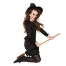 Witch Sorceress Kids Halloween Costume - Black
