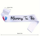 Gender Reveal Mom To Be Sash