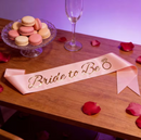 Bride To Be Sash