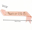 Bride To Be Sash