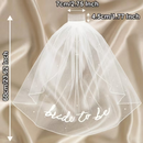 Bride To Be Veil With Pearl