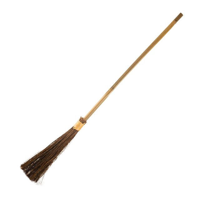 Halloween Witch Broom Stick - Brown