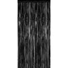 Black Metallic Foil Fringe Backdrop 2m Height X 1m Width