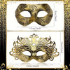 New Year Masquerade Masks gold color