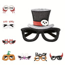 Halloween Party Funny Glasses - Spooky Ghosts, Pumpkins, and Witches 1 pc