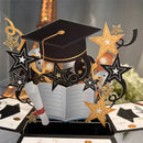 3D Pop-Up Graduation Card with Envelope & Note Card option 2