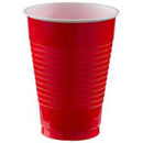 Apple Red  Plastic Cups