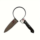 Headband with Plastic Kitchen Knife