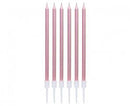 Pink Birthday Candles Stick