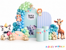 Pastel Animal Birthday Party Setup – Party World Oman