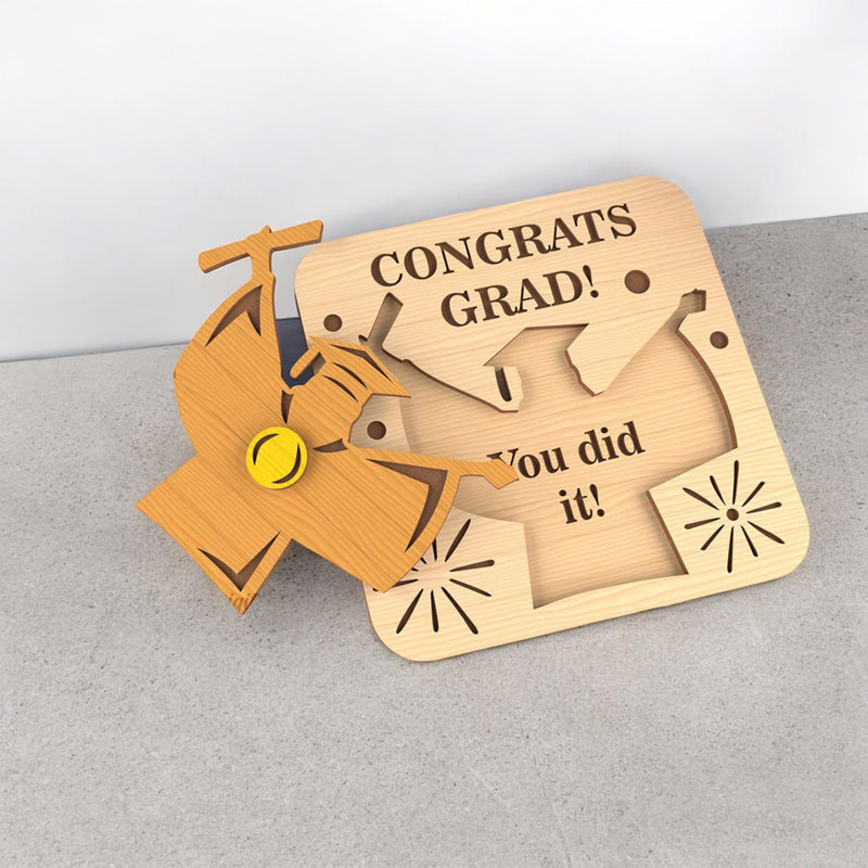 Graduation Message Gift - You did