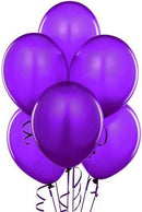 LATEX QUARTZ PURPLE BALLOON 11"