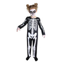 Skeleton Jumpsuit Kids Halloween Costume