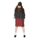 Zombie School Uniform Girl Dress Up Kids Halloween Costume