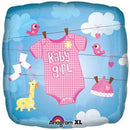 BABY GIRL DRESS FOIL BALLOON