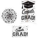 Congrats Grad White Room Decorating Kit