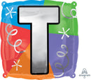 18" SQUARE LETTER BALLOON