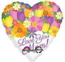 LOVE YOU MOM BOUQUET BALLOON