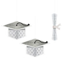 School Pride White Honeycombs 3pcs